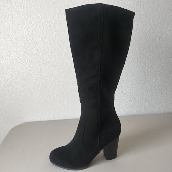 Style & Co. Addyyf women's size 7 black heeled boots - Picture 6 of 16